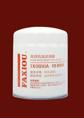 Filtro de óleo diesel JX0810A-J0300A do gerador M24x2