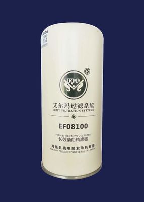 Filtro de óleo resistente do filtro do equipamento industrial para o tanque hidráulico EF08100