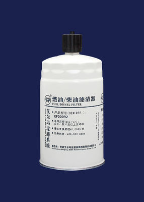 Uso preliminar a longo prazo do filtro do óleo diesel para o Euro 3/Euro 4 e os motores acima EF00092,93*210mm, M18*1.5